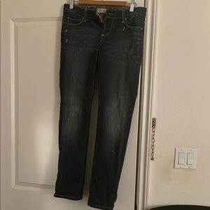 PAIGE Blue Boot Cut Jeans Classic Fit